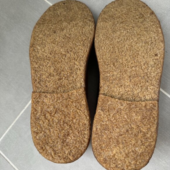 J Crew MacAlister Desert Chukka Boots Brown Suede Leather Crepe Sole sz 7 Italy - Picture 4 of 7